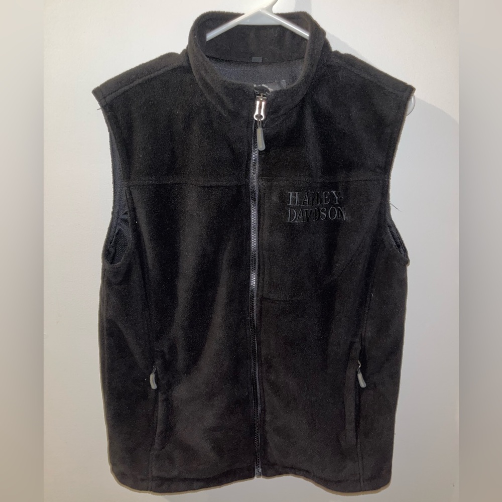Harley Davidson Cut off vest sweatshirt